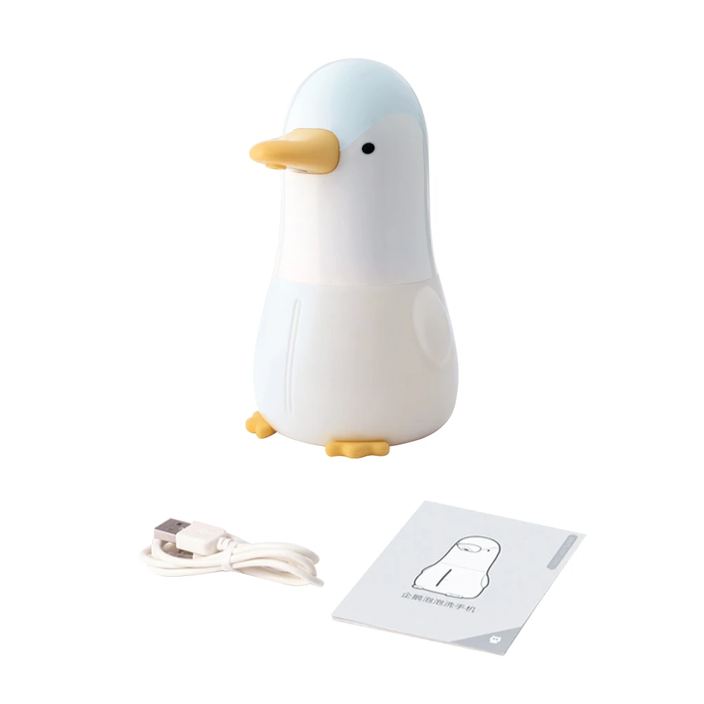 

Liquid Child Restaurant Kitchen Automatic Soap Dispenser Bathroom Touchless Hand Washing Foam Infrared Induction Cute Penguin
