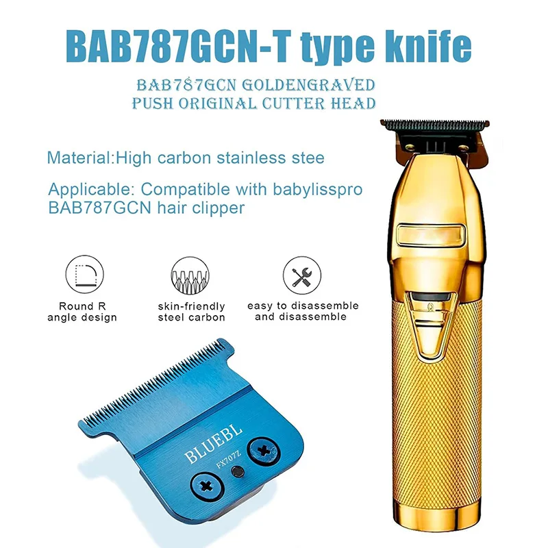 Фото Профессиональное лезвие для машинки для стрижки Babyliss PRO, сменное лезвие для триммера FX707, аксессуары для парикмахеров №3