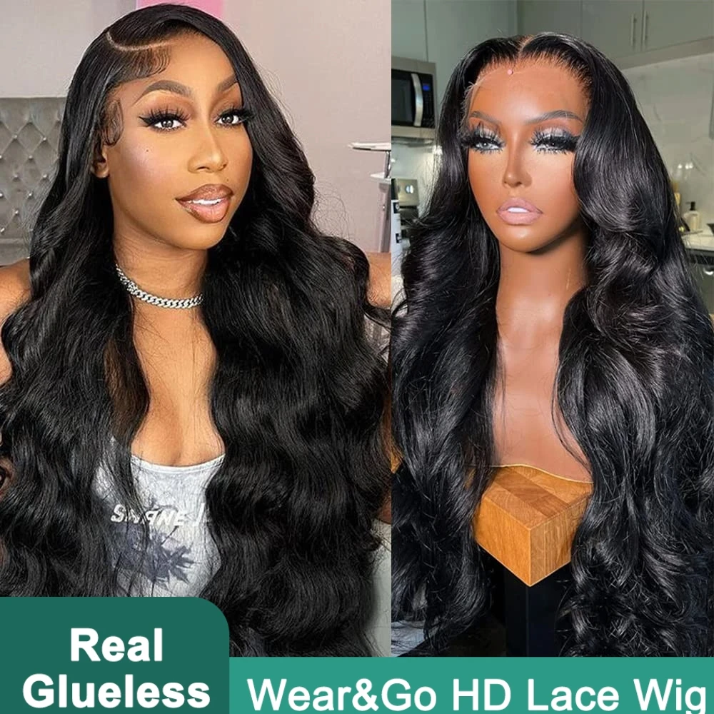 

Glueless Ready to Wear 13x4 13x6 Lace Front Body Wave Human Hair Wigs 30 32 Inch Brazilian Transparent Lace Frontal Wig on Sale