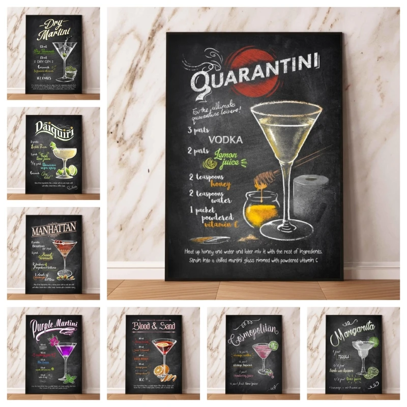 

Canvas Artwork Painting Dry Martini Cartoon Character Picture Children Gifts Classic Room Home Hanging Aesthetic Poster