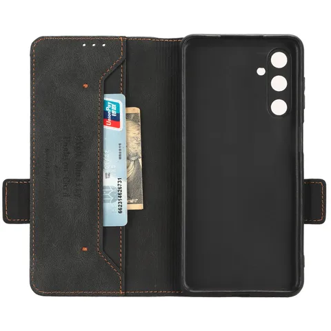 Кожаный чехол-книжка с текстурой кожи для Samsung Galaxy A24 4G, чехол-книжка с полным покрытием для SAMSUNG A24 A 24 A2 4, чехлы для телефонов