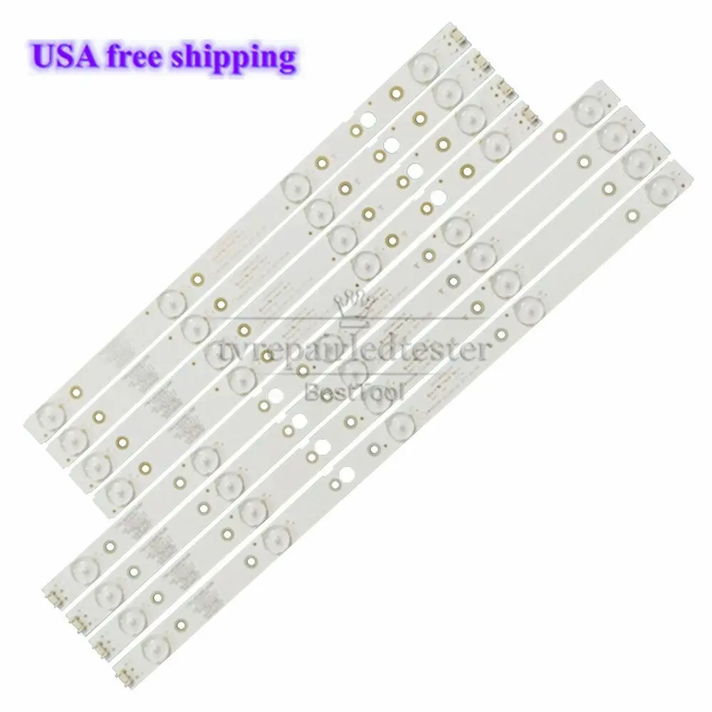 

LED Strips for LG 43UJ620V 43UJ6200 CRH-A4330300104L6CNRev1.0 A4330300105R6CN led strip lights