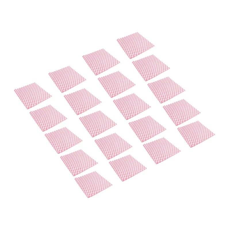 

2000 PCS Checkered Deli Candy Basket Liner Food Wrap Papers, Fat Repellent, Sandwich Burger Packing, Red And White