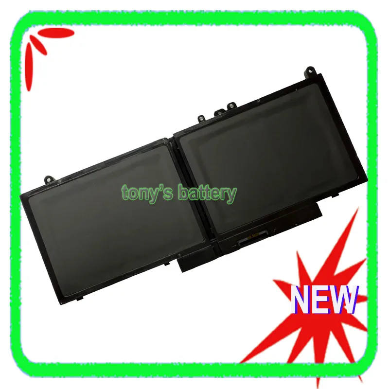Новый аккумулятор для ноутбука 6MT4T для Dell Latitude 14 15 5470 E5470 5570 E5570 Precision 15 3510 M3510 7V69Y TXF9M 79VRK 7,6 В 62 Втч (art.: 3920d2f4b9537) - 3920d2f4b9537