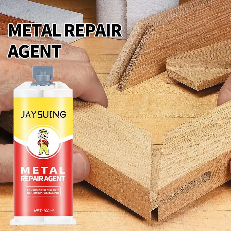 

Metal Repair Glue High Adhesive Heat Resistant Metal Epoxy Bonding Metal Hard Pipeline Ceramics Filler Leakage Plugging Glue