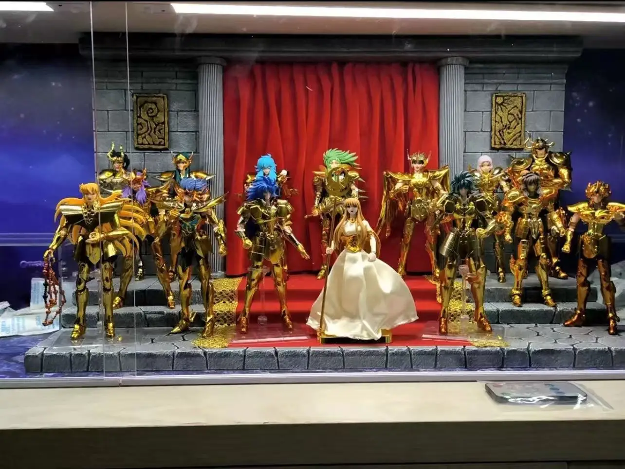 Фото MC Saint Seiya Myth Cloth EX Aries Mu Leo Aiolia Рыбы Афродита Рак DeathMask Рыцари Зодиака Фигурка №1