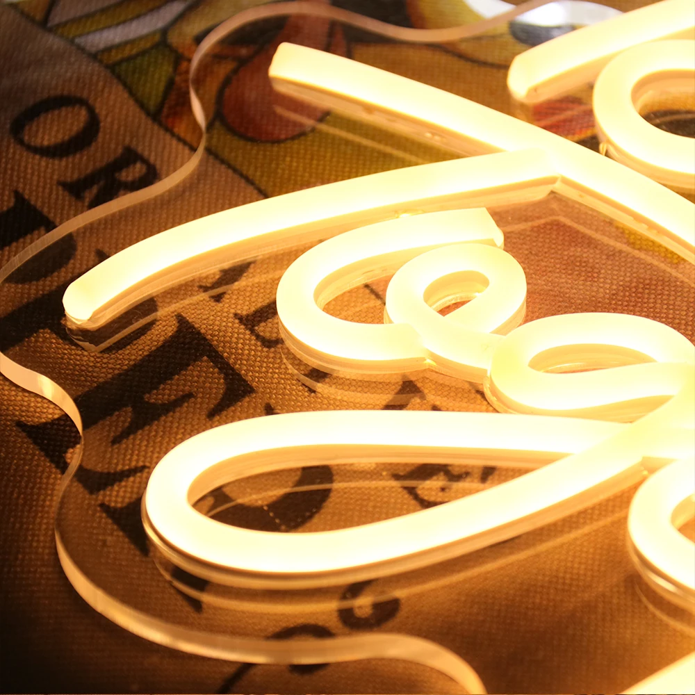 Mr Mrs неоновая светодиодная вывеска прозрачная акриловая неосветильник на день