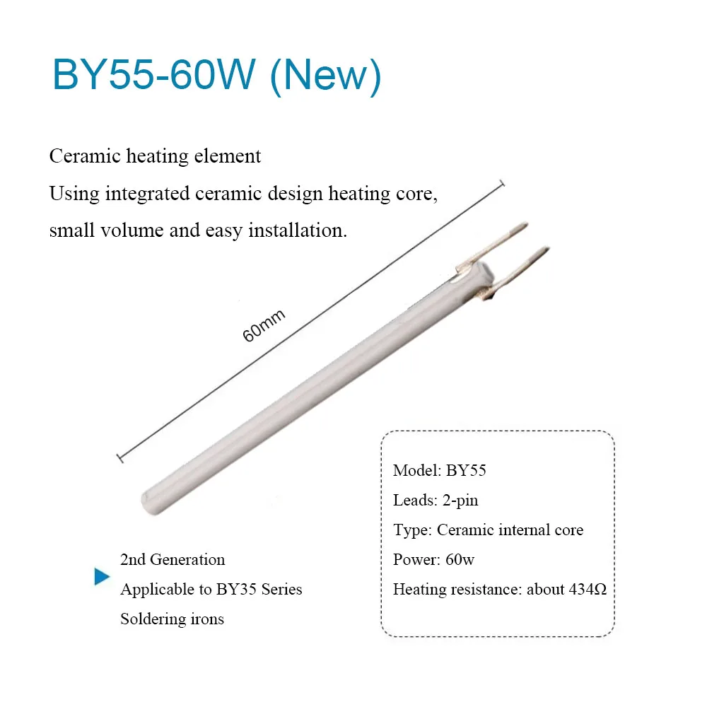 AT1322 нагревательный элемент 220 В 1321/1323 металлический паяльник 60 Вт нагреватель 936 керамическая Внутренняя паяльная станция аксессуар для сварщика