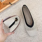 Кроссовки EOEODOIT женские на плоской подошве, повседневные Нескользящие туфли, лоферы, квадратный носок, эспадрильи, весна-лето