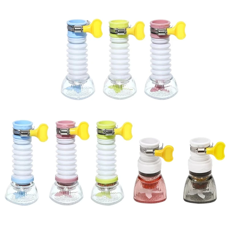 

Universal Kitchen 360 Degree Rotating Tap Nozzle Retractable Faucet Extender
