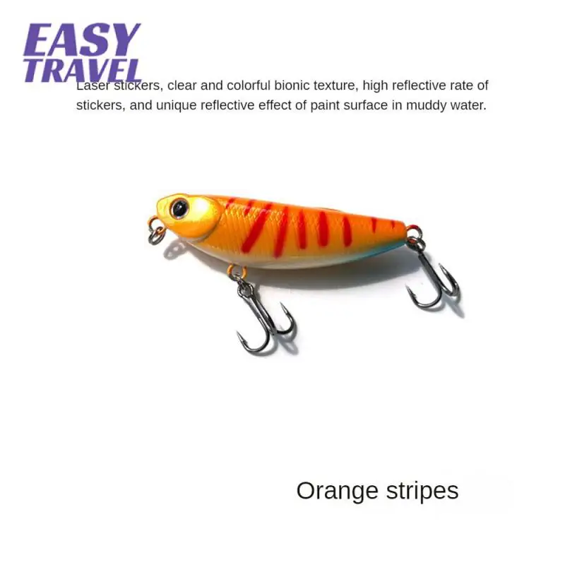 

Noise Temptation Fake Bait Smooth Swimming Posture Artificial Bait Continuously Creating Water Splashes Laser Stickers Bait