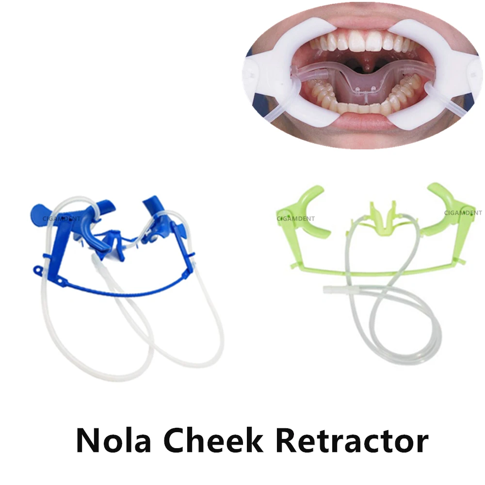 

Dental Nola Retractor Oral Dry Field System With Sub Saliva Intraoral Lip Cheek Retractor Tongue Mouth Opener Cheek Expand