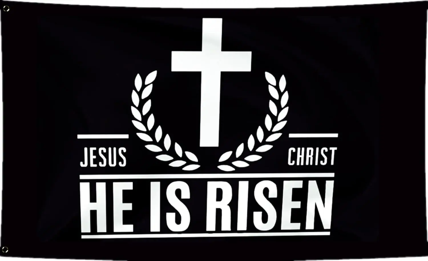 Flagnshow 100% полиэстер Флаг Иисуса Христа He Is Risen