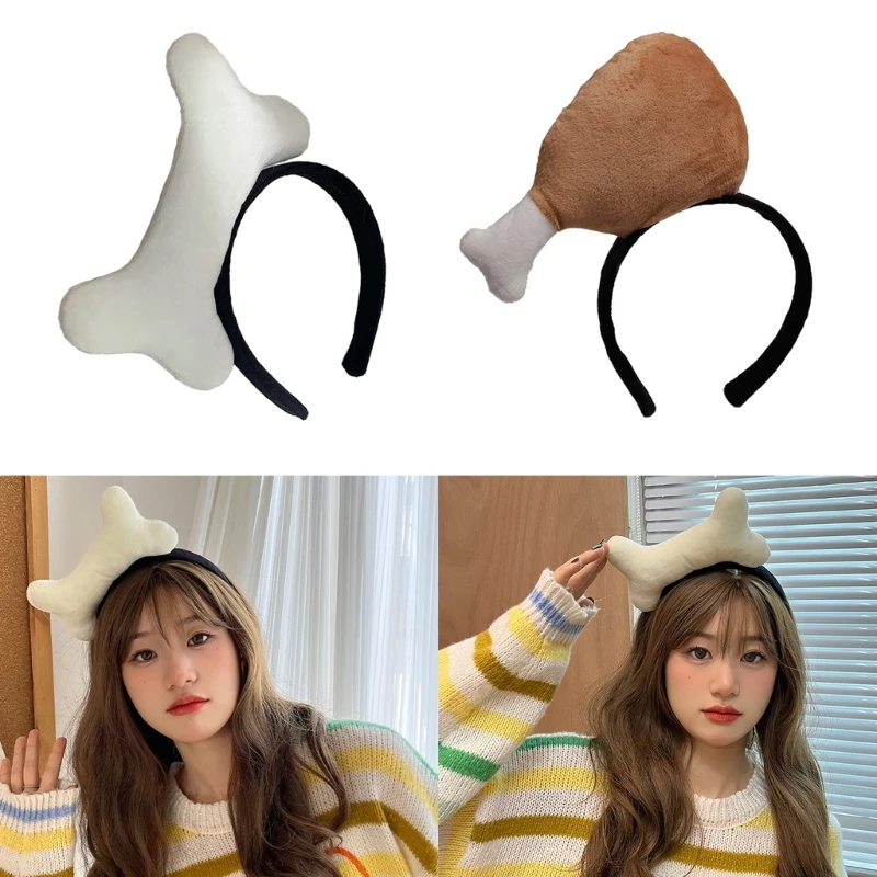 

Funny Plush Headhoop Costume Headdress Child Headwear Adult Halloween Headband