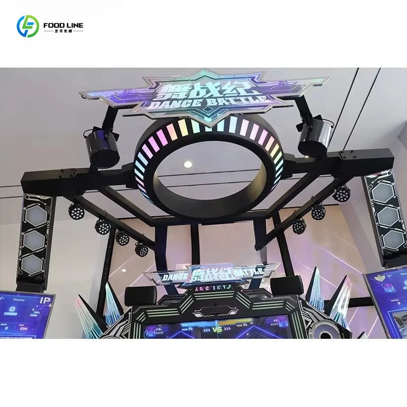 Фото Игровой автомат для танцев FL Amusement Just Dance Battle Danz Base Pump It Up Fiesta Revolution, электронные игры, настраиваемый №1
