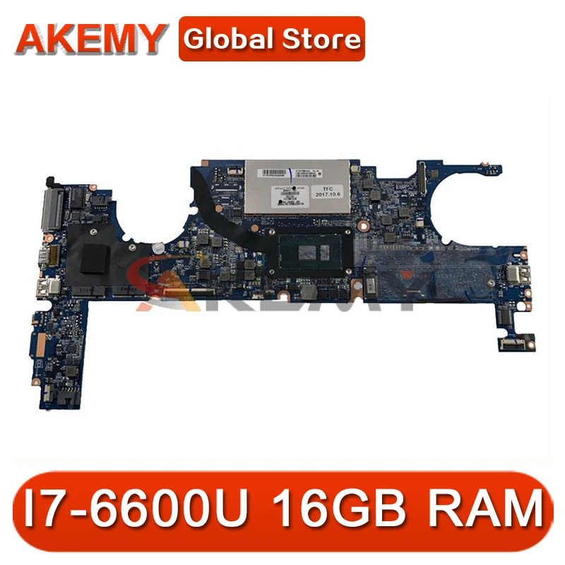 

For HP EliteBook 1040 G3 Laptop Motherboard 844418-601 844418-001 With SR2F1 I7-6600u CPU 16GB RAM DA0Y0FMBAJ1 100% Tested
