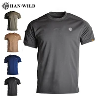 mens quick dry tactical shirt outdoor hiking hunting shirts short sleeve casual clothes commute combat t shirt military army