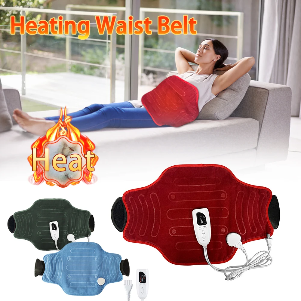 

Heating Waistband Multifunctional Heating Relief Waistbands Washable Abdomen Hot Compress Mats Warm Bakc Pad Supplies