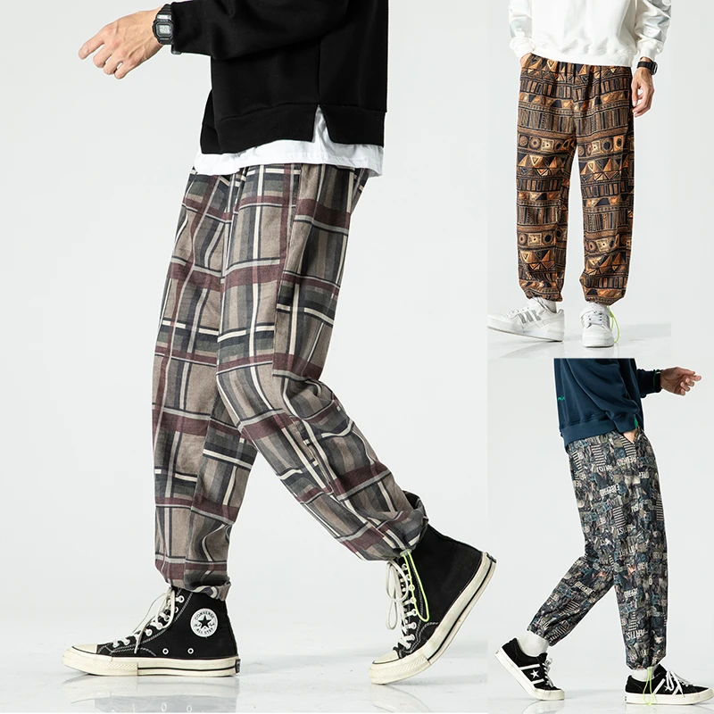 

Zongke Straight Pants Men Clothing Fashion Chinese Size 5XL Streetwear Sweatpants Men Trousers 2022 Spring New Arrivals