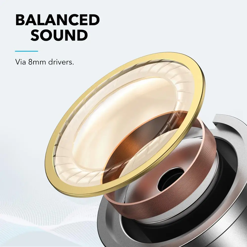 Беспроводные наушники Anker Soundcore Life Dot 2 True 8 мм драйверы превосходный звук надежное