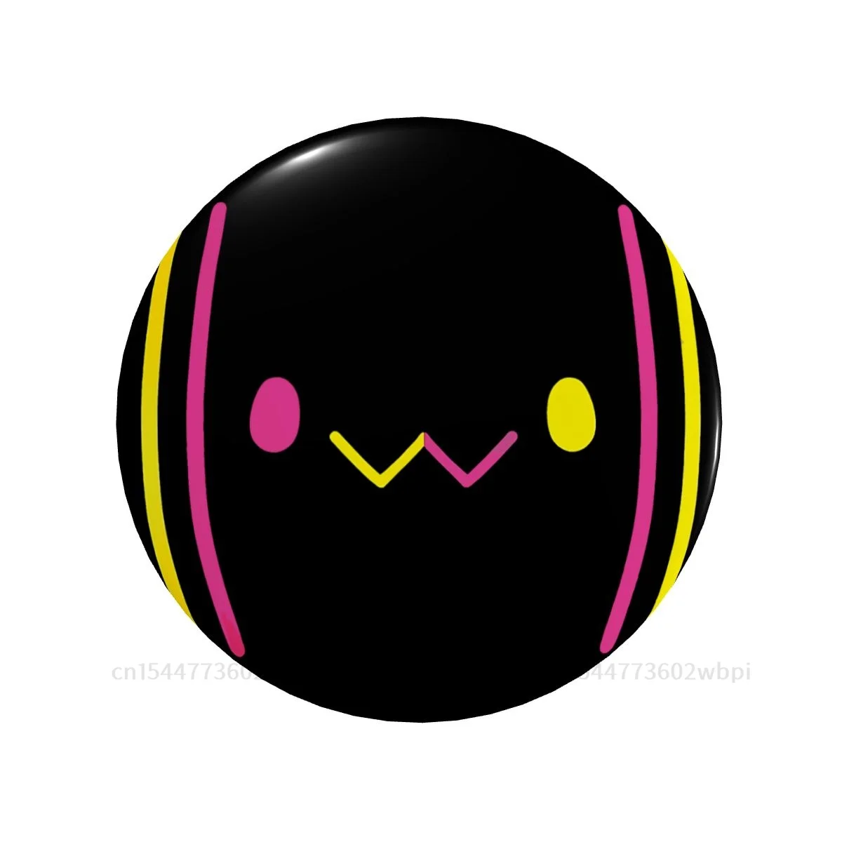 

Металлическая брошь Towa Vtuber Bibi с изображением лица Hololive в коробке для виртуальной хоста, забавная мягкая булавка для кнопки, креативный пода...