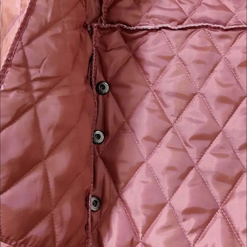 Casual Loose Lightweight Jackets Warm Cotton Padded Coats Winter New Elegant Parkas Chaquetas Long Sleeve Pocket Women Jaquetas