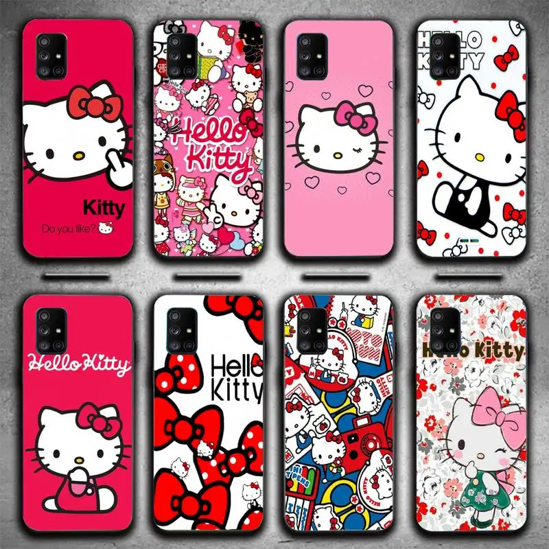 

Cute Hello Kitty Phone Case For Samsung Galaxy J200 J2 Prime J2 Pro J6 2018 J250 J4 Plus J415 J5 Prime J7
