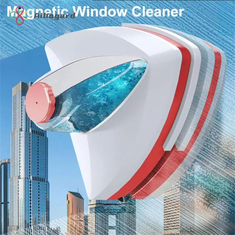 

Convenient Wipe Glass Artifact Automatic Drainage Wiper Double-sided Glass Wipe Magnetic Durable Glass Wipe Automated Effective