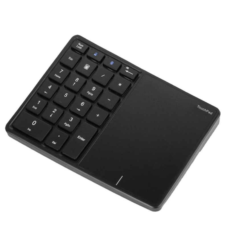 Мини-клавиатура 2 4G с Bluetooth цифровая клавиатура сенсорной панелью 22 клавиши для