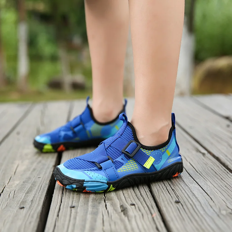 

Girls Boys Sneaker Parent-child Aqua Shoes Teenager Outdoor Hiking Shoes Kids Soft Sole Anti-Slip Student Water Shoes Size 27-46