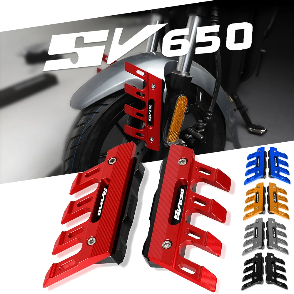 

For Suzuki SV650 / S X SV650S 1999-2003 2008 2009 SV 650 2011-2020 Motorcycle Front Fender Side Protection Guard Mudguard Slider