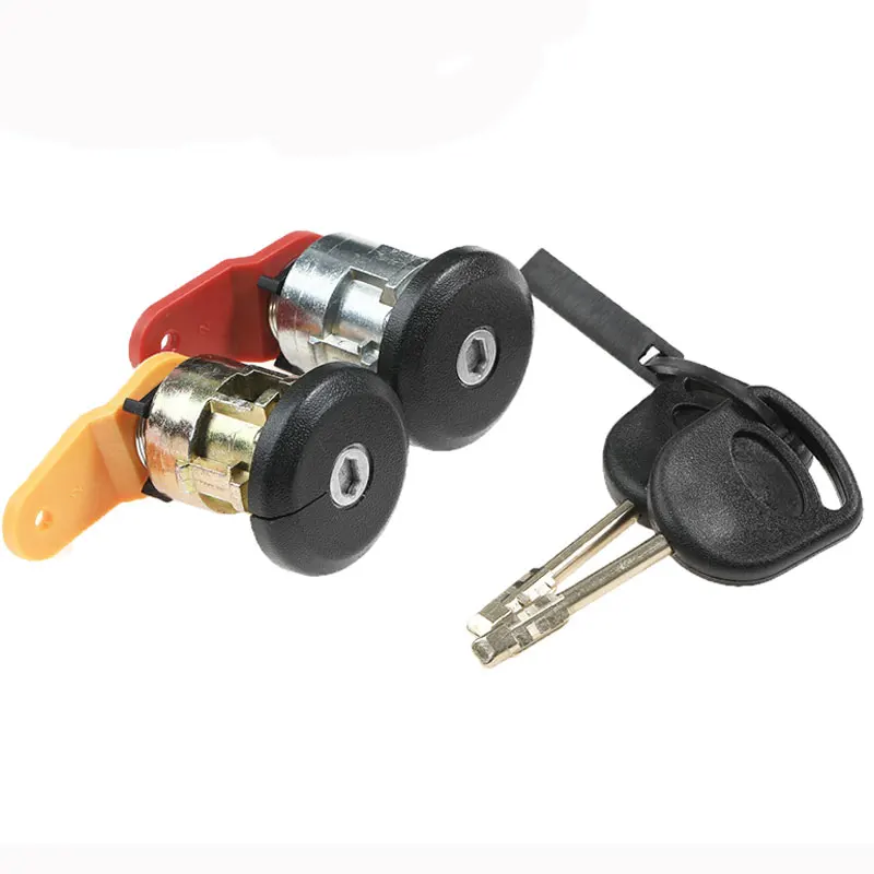 

Новый дверной замок, полный комплект с 2 ключами для Ford Ka Escort Fiesta 7177664516 Сердечник дверного замка