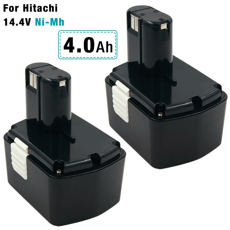 NiMH сменный перезаряжаемый аккумулятор EB1414 14,4 В 4000 мАч для Hitachi EB1412 EB1414S EB1426 EB1424 EB1430 EB14B DS14DVB DS14DVF