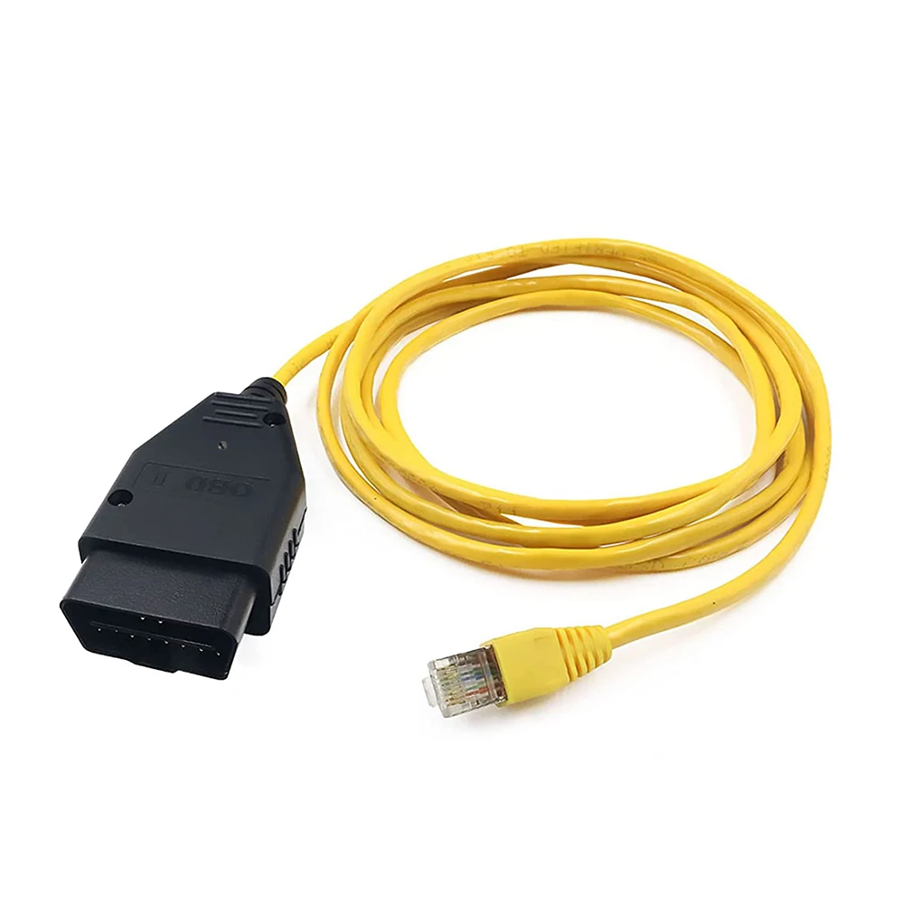 Фото Кабель ENET Date для BMW F-серии, интерфейсный кабель ICOM для кодирования OBD2, инструмент для сканирования данных BMW OBDII. №1