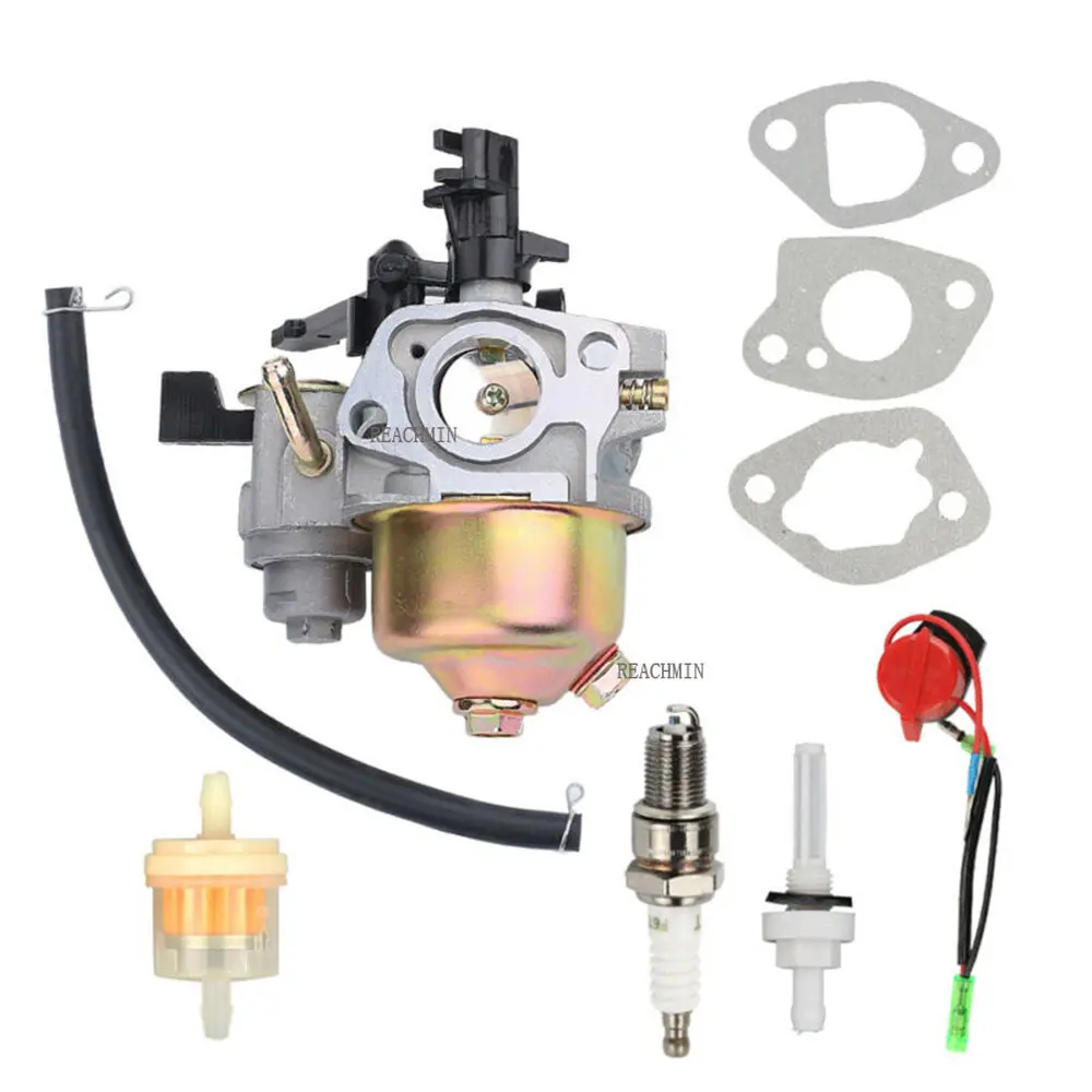 

Карбюратор Carb, топливный фильтр, запчасти для газонокосилки Honda Gx120, GX140, Gx160, GX168, GX180, Gx200, 5.5hp-6.5hp, генераторный двигатель двигателя