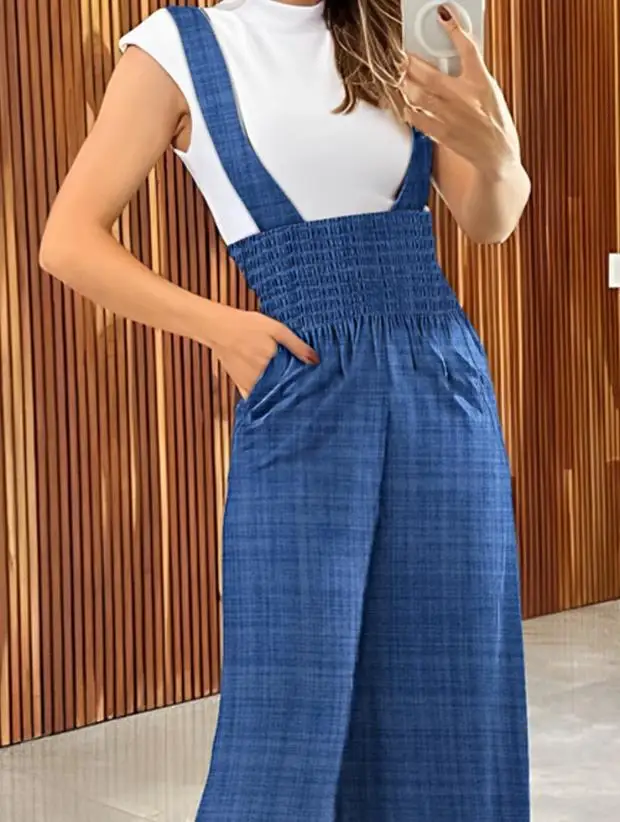 Рисунок 2 - Женский Длинный комбинезон с широкими штанинами