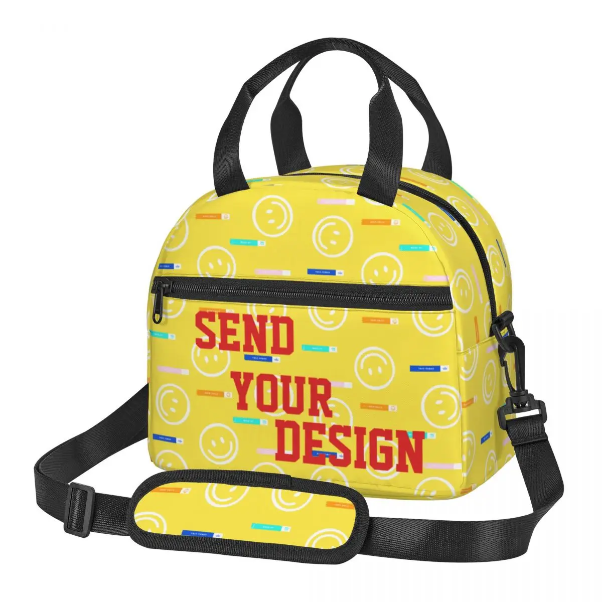 

Custom Lunch Bag for Women Kids Personalized Food Picnic Bag Customized Lunch Box Add Your Design Logo Thermo Lunch Bag 11857