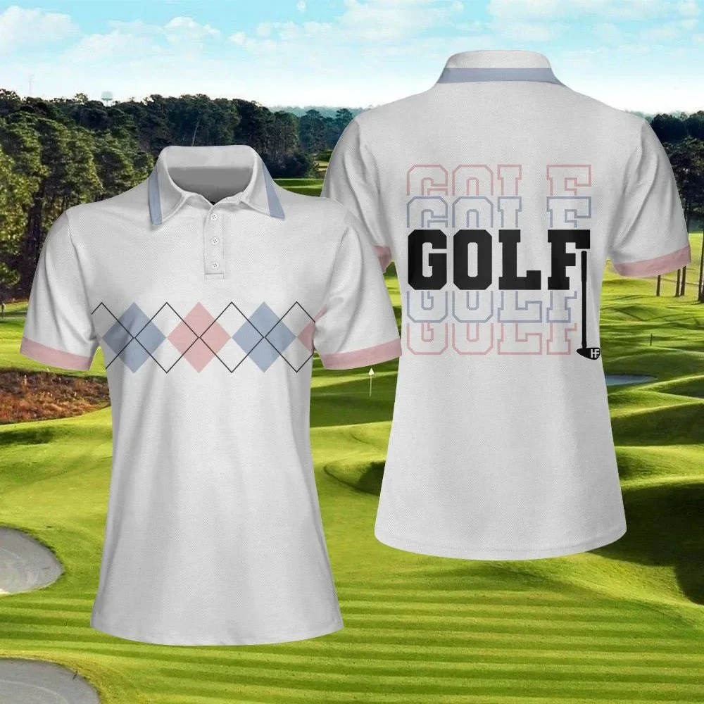 Рубашка-поло для гольфа с 3D принтом уличные летние топы в стиле Харадзюку