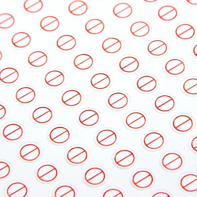 Защитное уплотнение с отверстием для винта гарантия недействительная защита от