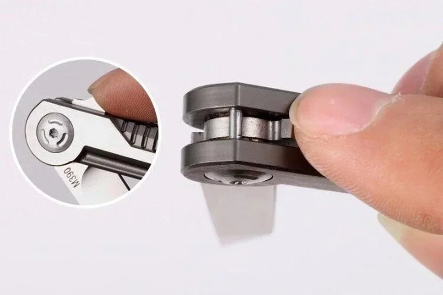 Карманный складной нож Mec Dragon Shadow M390 Blade TC4 ручка из титанового сплава тактический