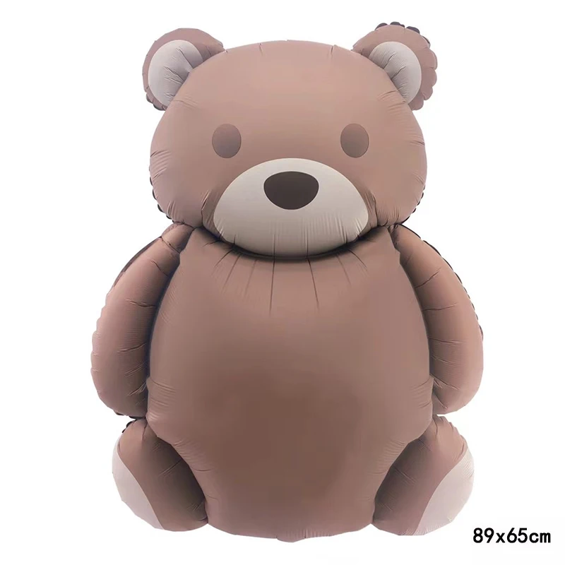 4 шт. фольгированные воздушные шары в виде медведя