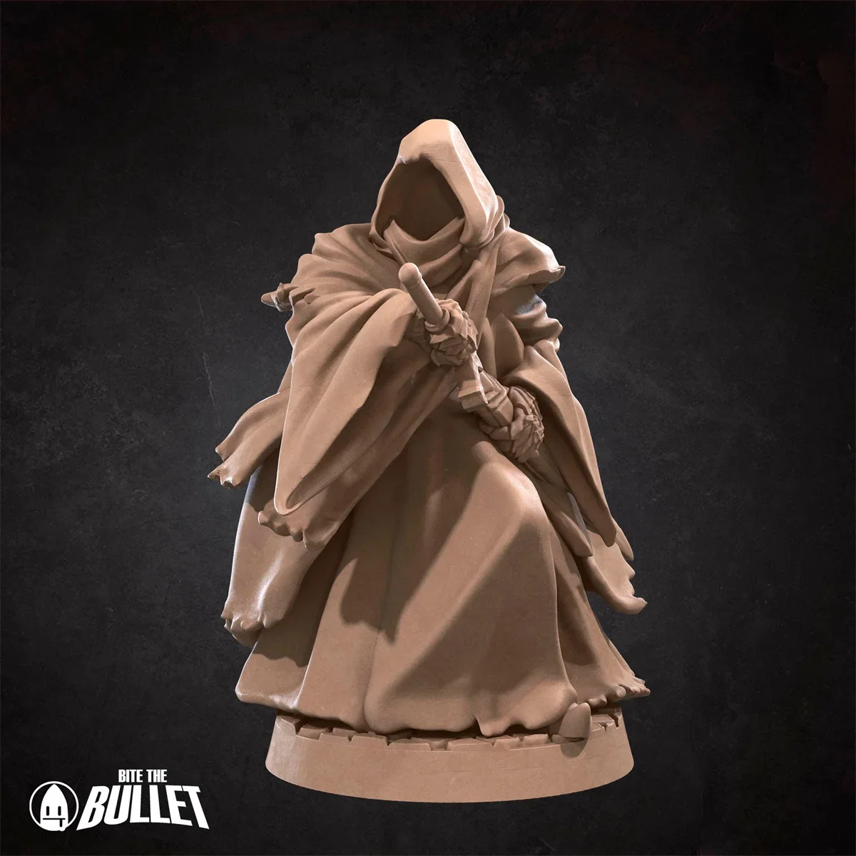 Миниатюра из смолы Lord of the Rings Orc Wolftrooper