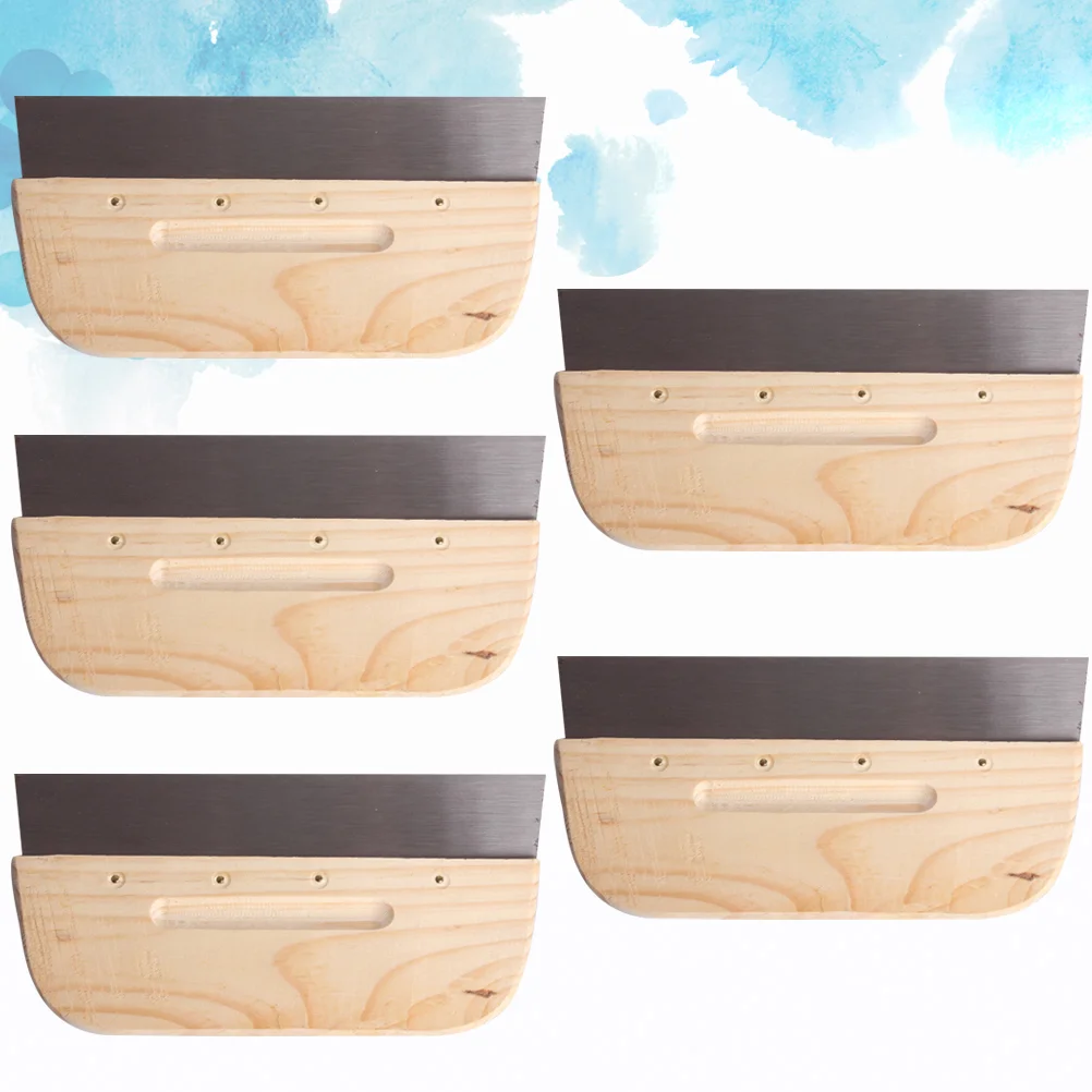 

5 Pcs Convenient Practical Wall Sticker Scraper for Outdoor Window