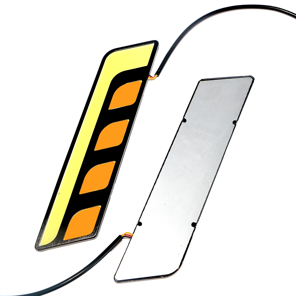 2 шт. дневные ходовые огни светодиодные автомобильные DRL фонари противотуманные