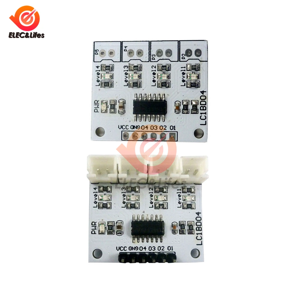 DC 5 В 7-12MA 4 цифровой индикатор уровня воды и жидкости плата контроллера сенсорный