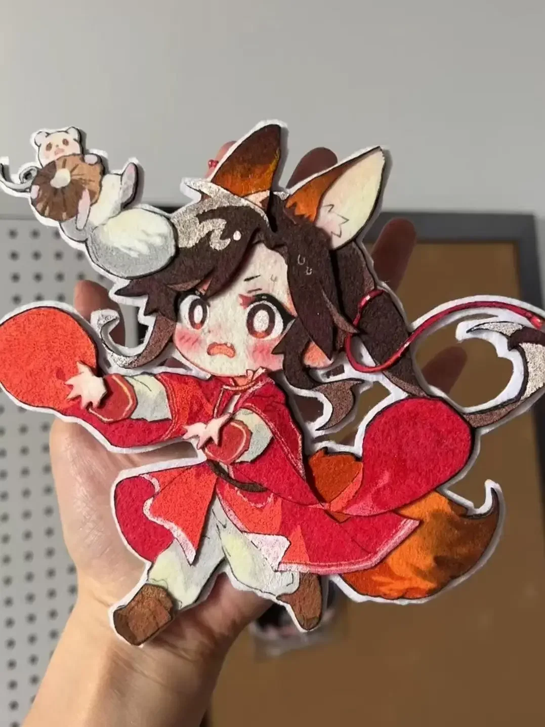 Аниме небесные официальные благословения Xie Lian Hua Cheng Q Edition яркая Нетканая