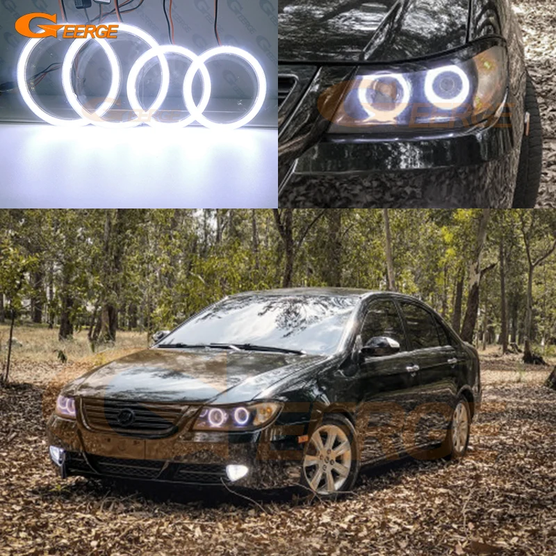 

Для Lifan 620 Solano 2008 2009 2010 2012 2013 2014 Отличный ультра яркий COB Led Angel Eyes Kit Halo Rings
