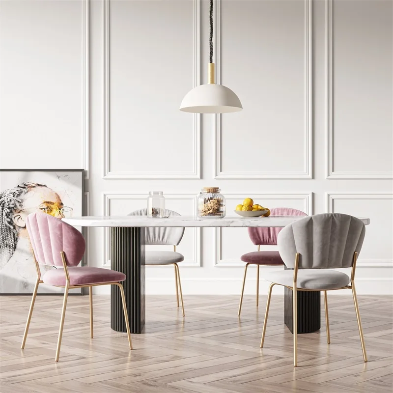 Современные скандинавские обеденные стулья Комод для салона Одиночные