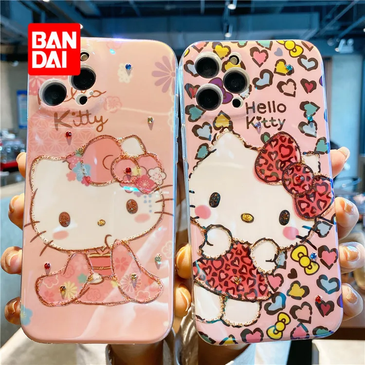 

Bandai Disney Phone Case for iPhone 13 13Pro 12 12Pro 11 Pro X XS Max XR 7 8 Plus Cartoon Back Covers Kawaii Anti-drop Fundas