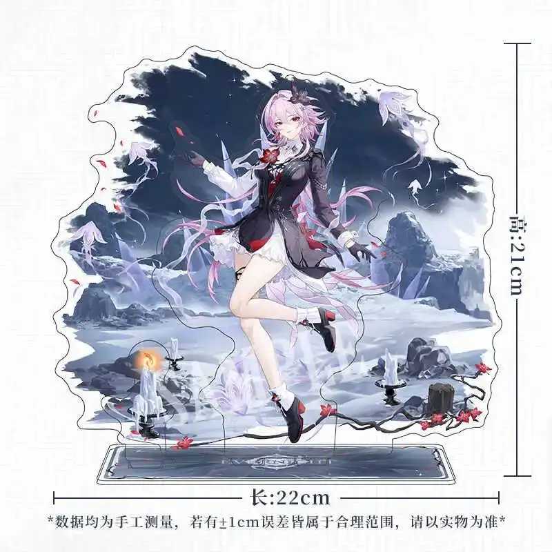 Фото Honkai: Star Rail Evernight Double Deck ACG HD Утолщенная акриловая фигурка-подставка для аниме-моделей, настольный дисплей, рождественский подарок №1
